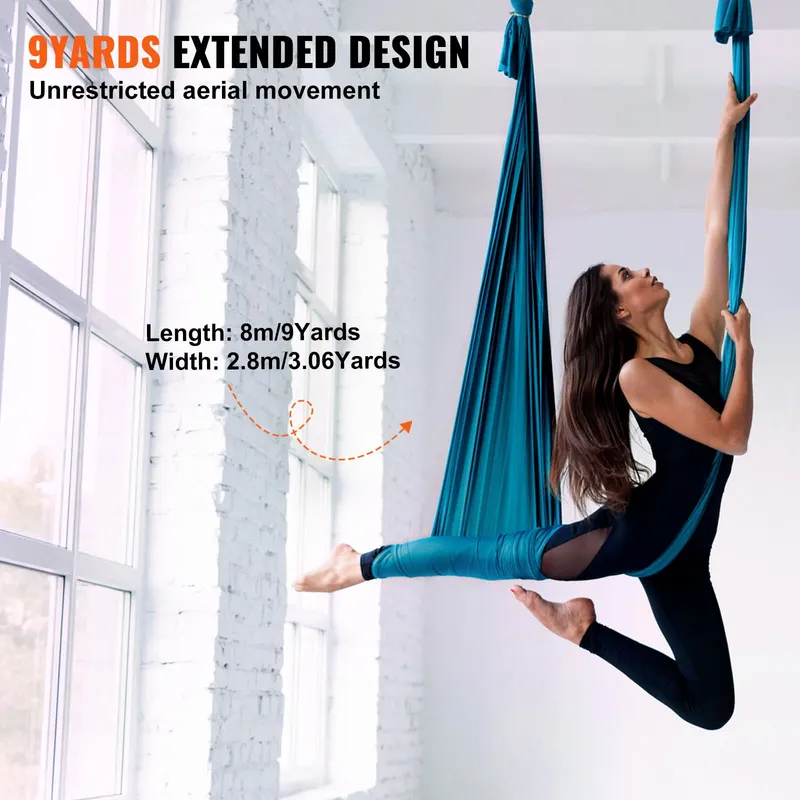 Aerial Silk & Yoga Swing — 8.7 Yards — photo 5