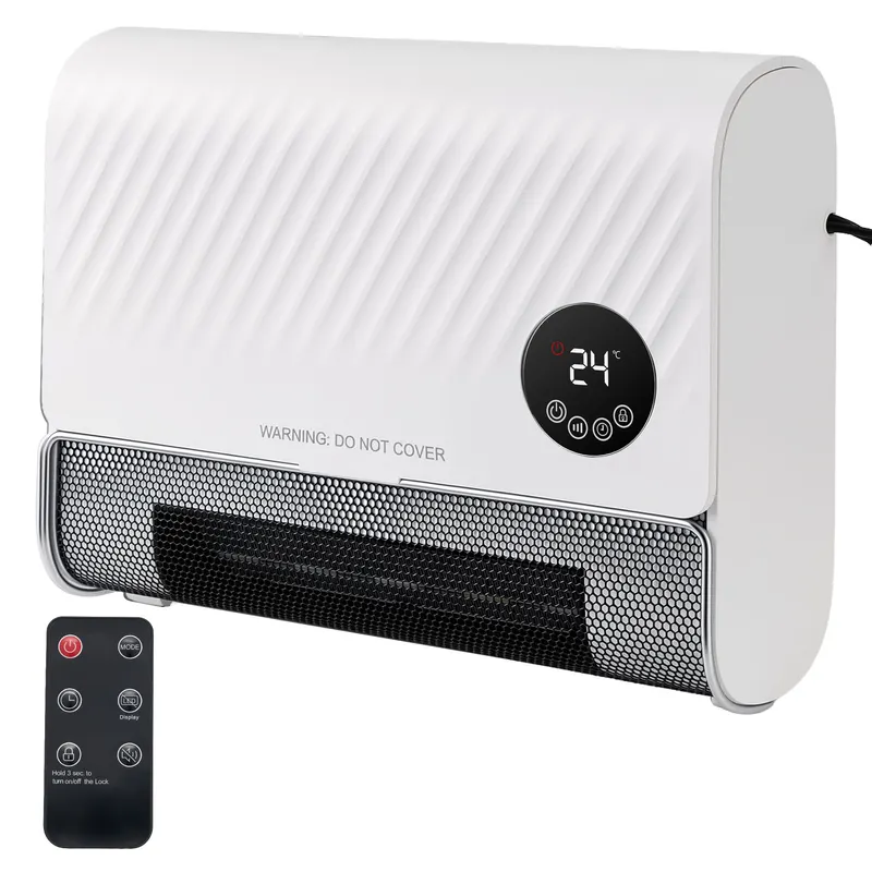 Smart Wall Heater — 1500W Fast Heating Electric Space Heater — photo 2