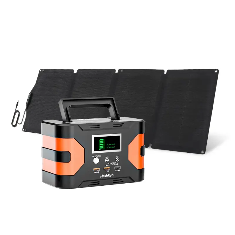 150W Portable Power Station&60W Solar Panel; Flashfish 45000mAh — photo 2