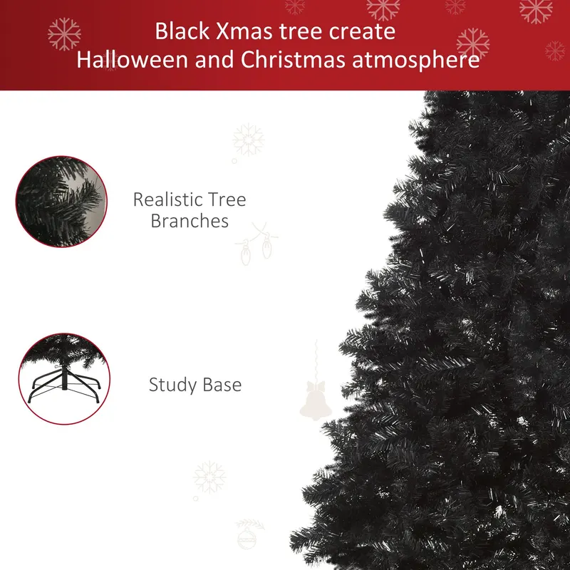 7ft Artificial Christmas Tree Holiday Home Indoor Decoration β photo 5