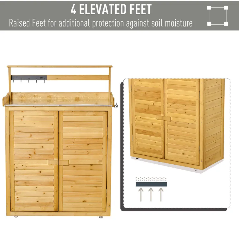 Backyard Garden Tool Storage Shed — photo 6