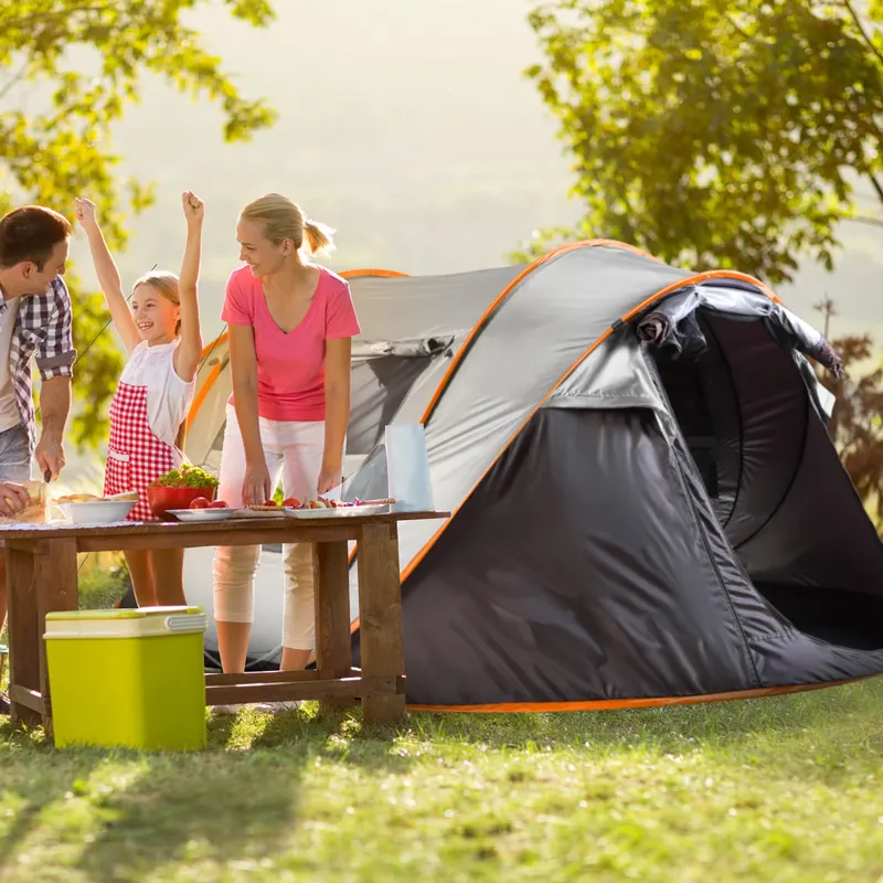5-8 Person Tent Automatic Setup Camping Tent Waterproof Instant β photo 3