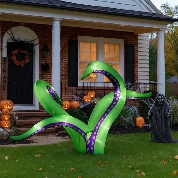 2 Pack Halloween Inflatable Octopus Tentacles Outdoor — photo 5