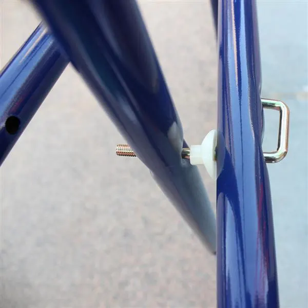 A-frame Metal Swing Set W Slide Blue — photo 3