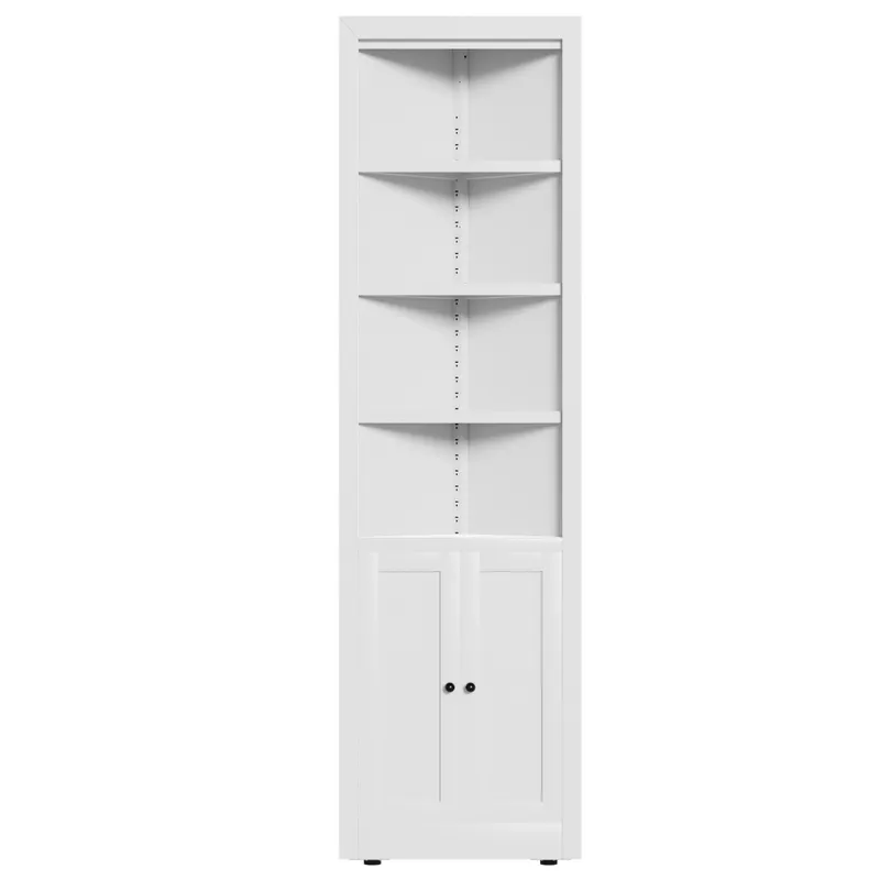 71in Tall Corner Storage Cabinet with 2 Doors — photo 7