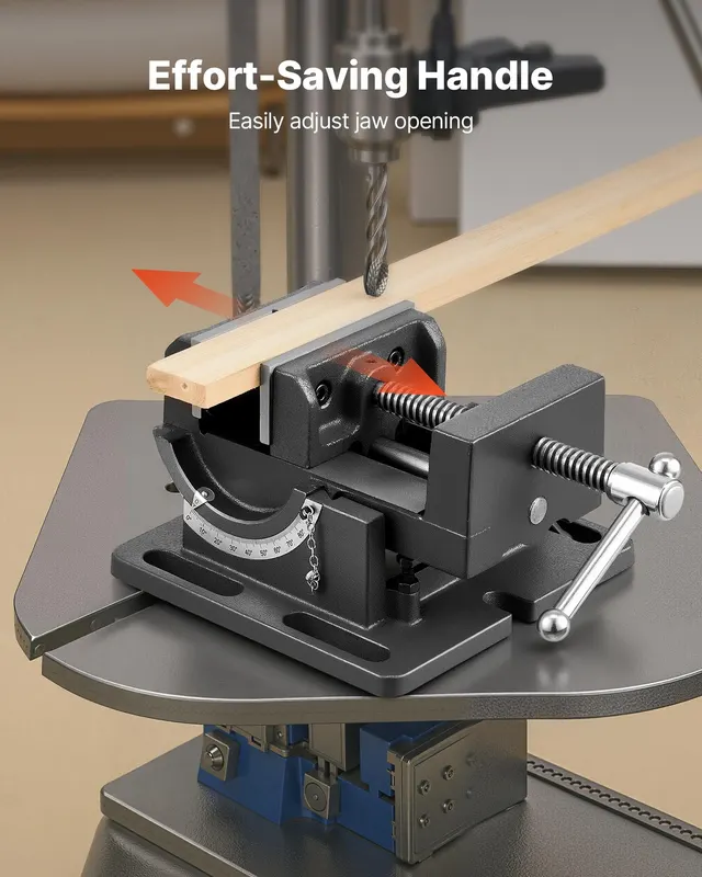 Tilting Vise — 4.25 Inch Jaw Width — photo 5