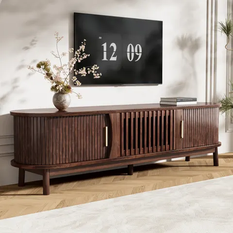 Modern Farmhouse TV Stand for 75 TVs