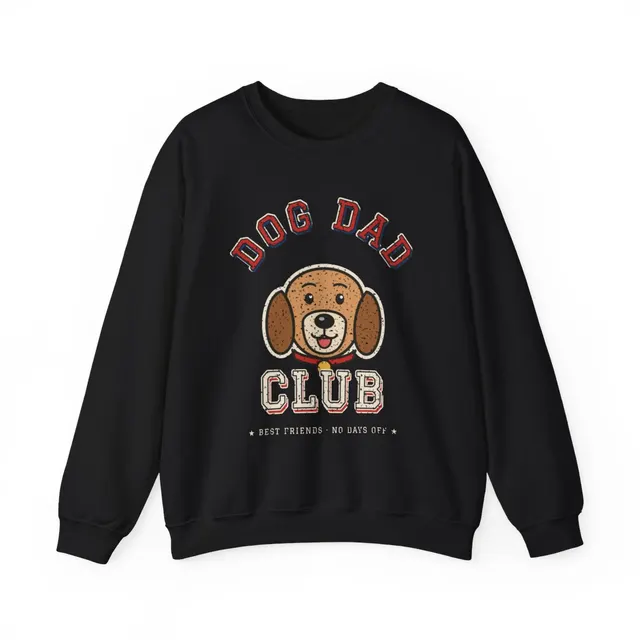 Dog Dad Club Crewneck Sweatshirt
