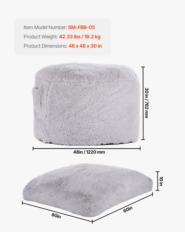 Bean Bag Bed Chair β Convertible Chair From Beanbag to Lounge β photo 2