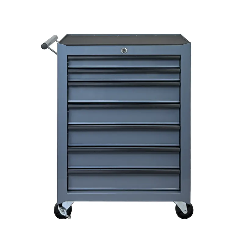 Rolling Metal Tool Chest with 7 Drawers