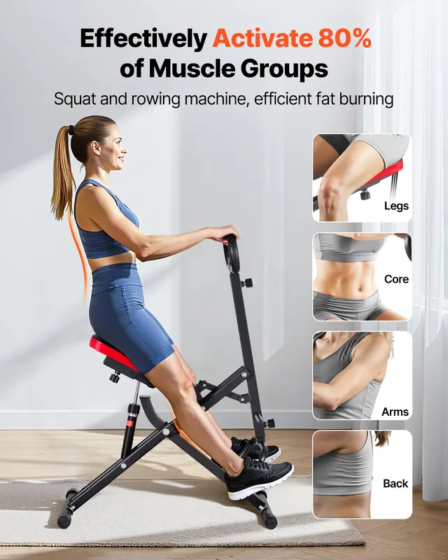 Squat Machine — Deep Squat Rowing Machine for Home — photo 4