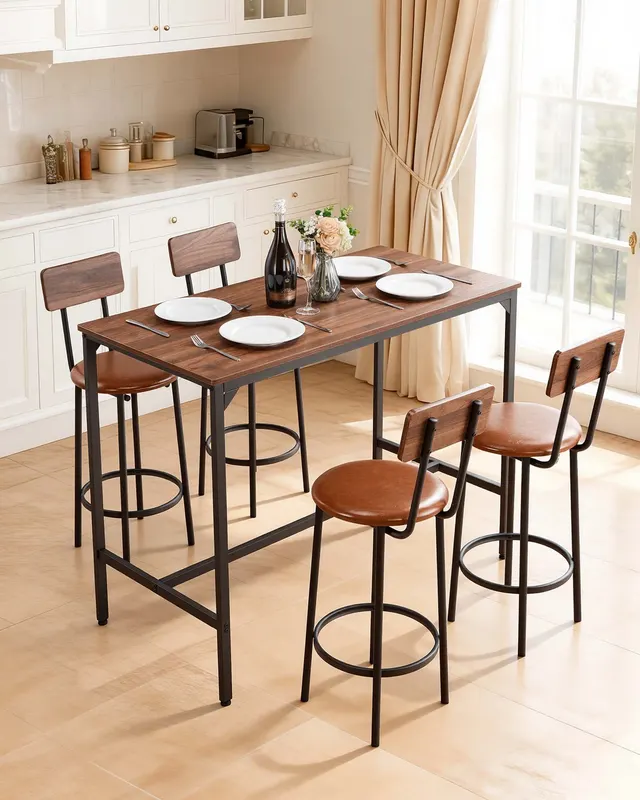 Bar Table β 5PCS 47β³ Bars Tables Set β photo 5
