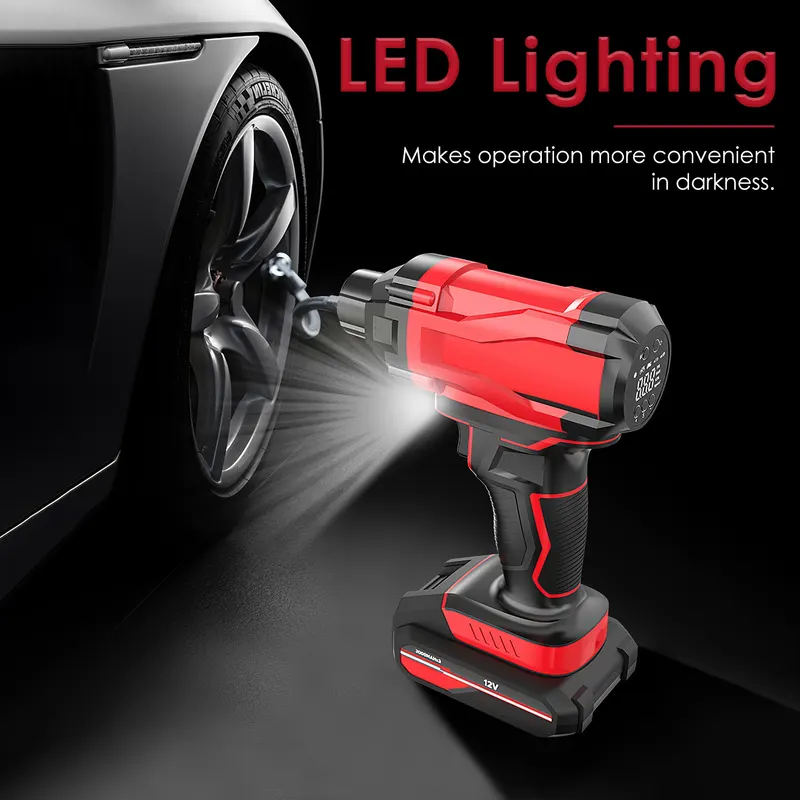 150PSI Cordless Car Tire Inflator Rechargeable 2V Portable β photo 7