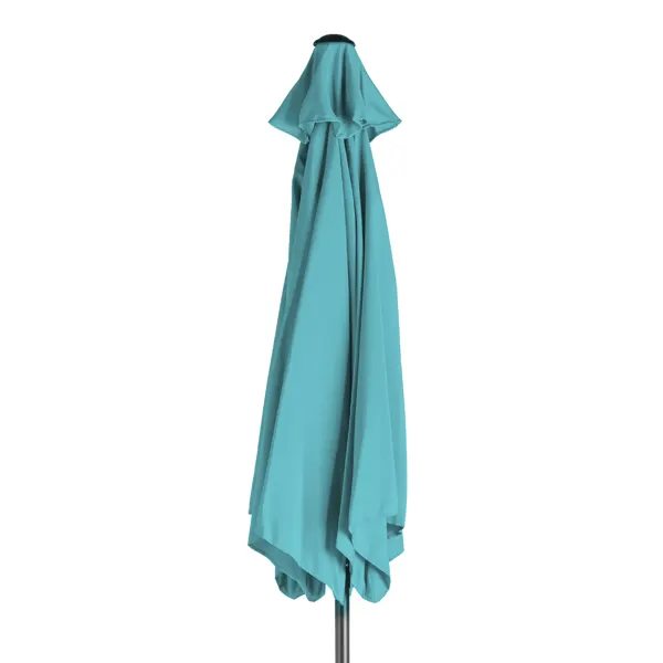 9ft Patio Umbrella — Outdoor Market Umbrella with Push Button — photo 7