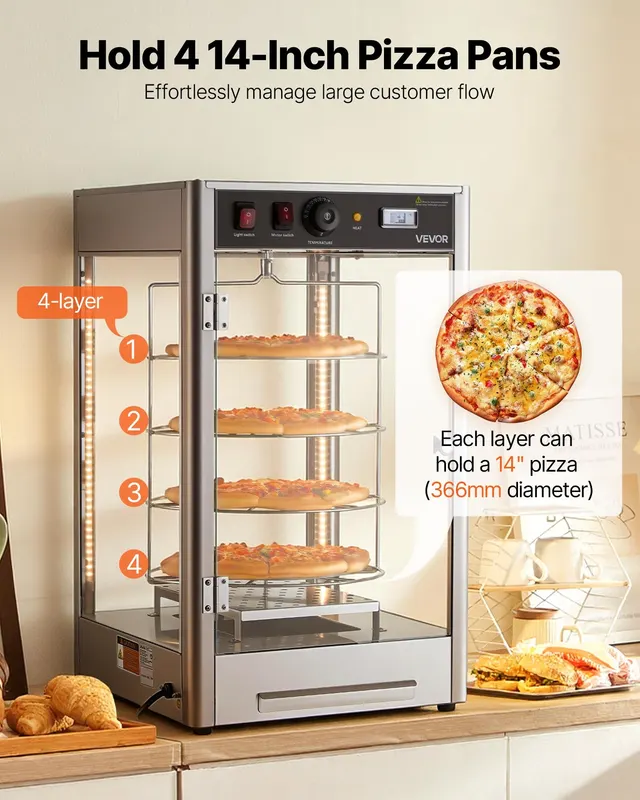 Commercial Food Warmer Display — photo 2