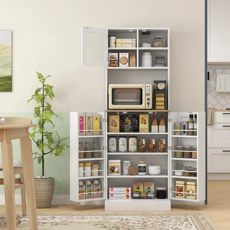 66.5" Tall Kitchen Pantry Cabinet β photo 8