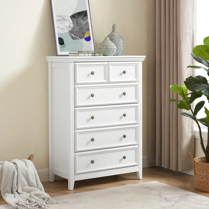Modern 6 Drawers Dresser 6 Drawers Cabinet β photo 4