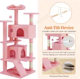 54 -cat Tree Tower — Multi-level with Sisal Grab Post — photo 8
