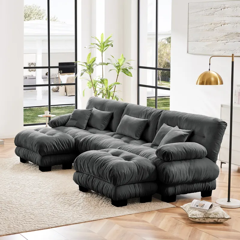 Luxury Modular Sectional Sofa Couch — photo 5