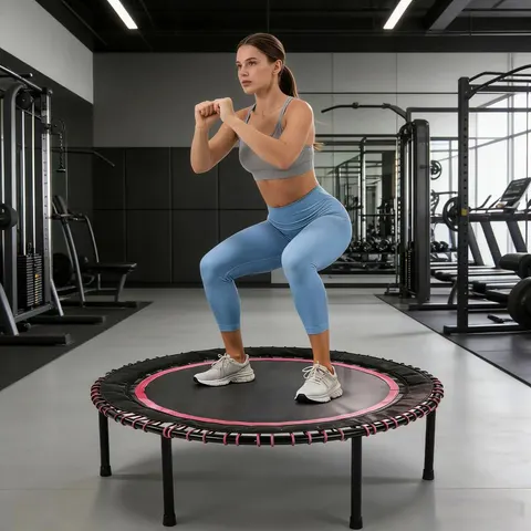 48 INCH Springless Mini Fitness Trampoline