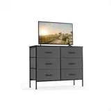 Dresser for Bedroom 6 Drawers Wide Fabric Storage Units Chest — photo 2