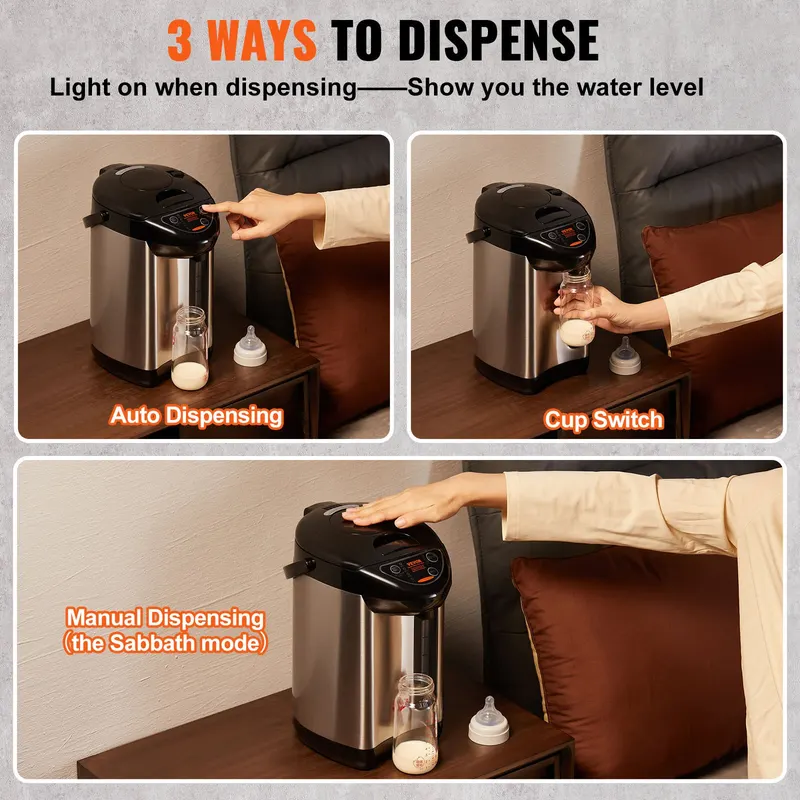Hot Water Dispenser — Adjustable 4 Temperatures Water Boiler — photo 4