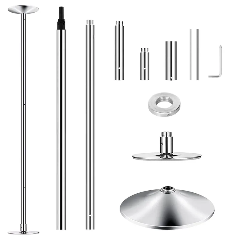 Stripper Dance Pole 45mm Spinning Static Dancing Pole — photo 8