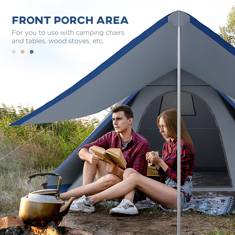 Teepee Tent β Waterproof Camping Tent with Porch Area β photo 5
