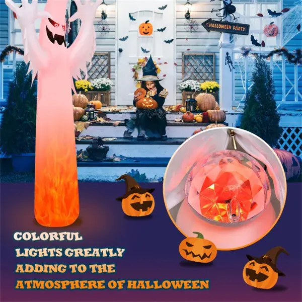 12 Feet Halloween Inflatable Decoration with Built — photo 6
