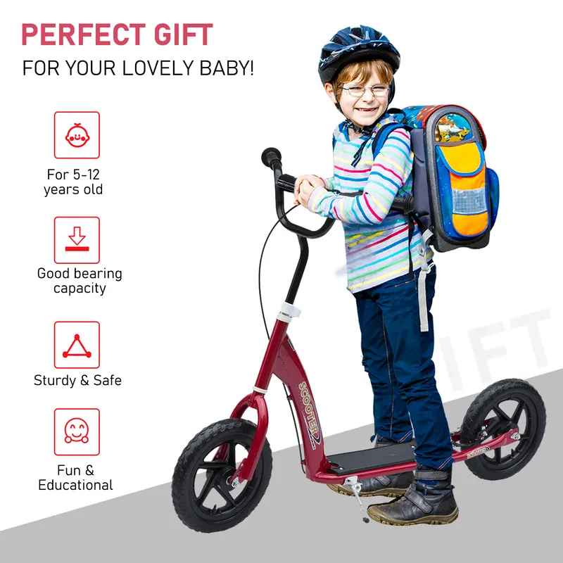 Kick Scooter for Kids 5-12 Years Old with Adjustable Height — photo 7