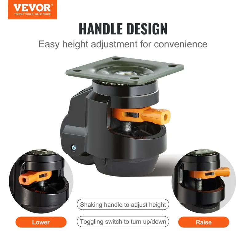 Leveling Casters — Set of 4 — photo 3