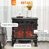 27" Electric Fireplace Heater — photo 3