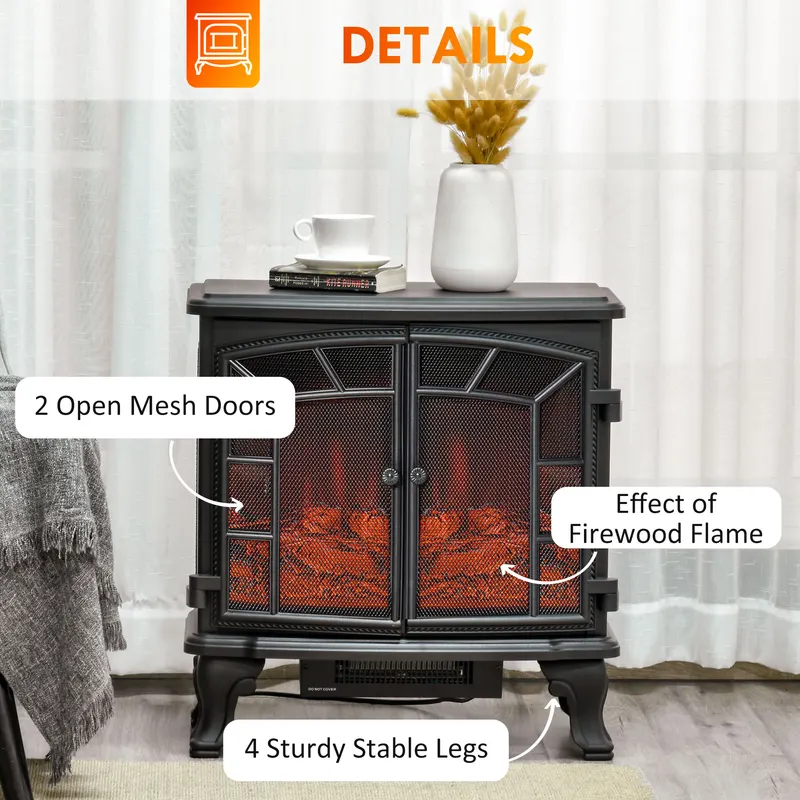 27" Electric Fireplace Heater — photo 3