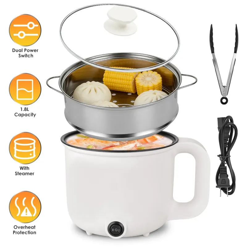 1.8L Electric Hot Pot with Ceramic Inner Liner — photo 2