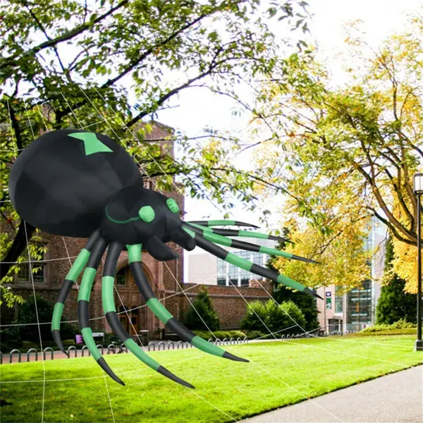 6 Feet Halloween Decorate Inflatable Spider — photo 5