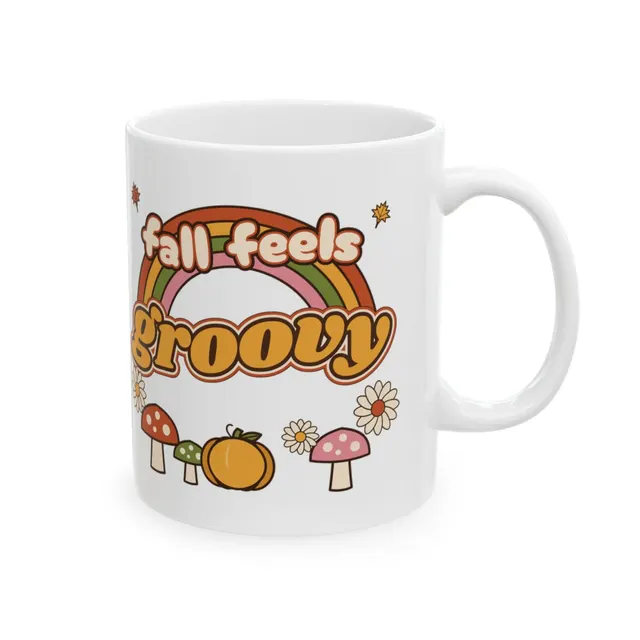 Fall Feels Groovy Mug