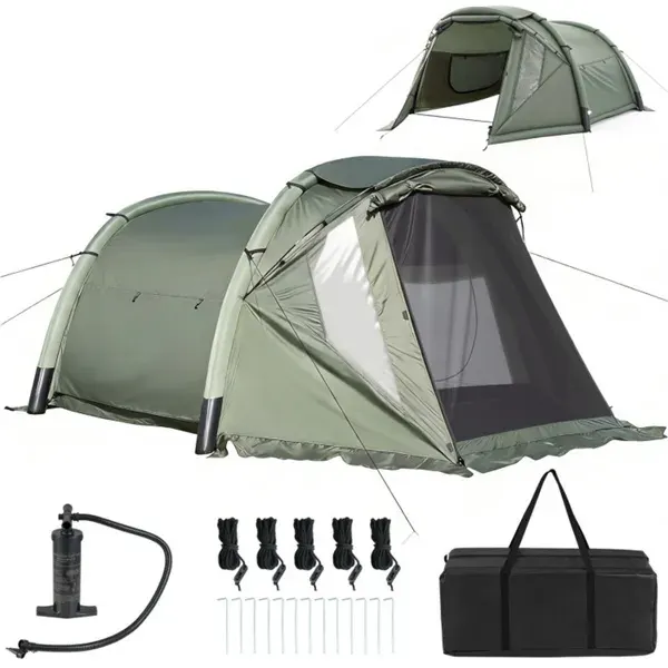 5-7 Person Inflatable Camping Tent with Screened Porch — photo 2