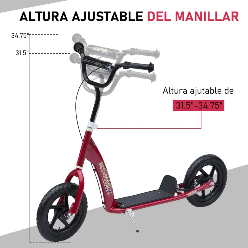 Kick Scooter for Kids 5-12 Years Old with Adjustable Height — photo 5