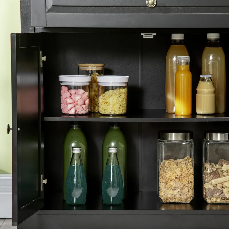 Sideboard Buffet Cabinet — Modern Accent Cabinet with 2 Drawers — photo 7