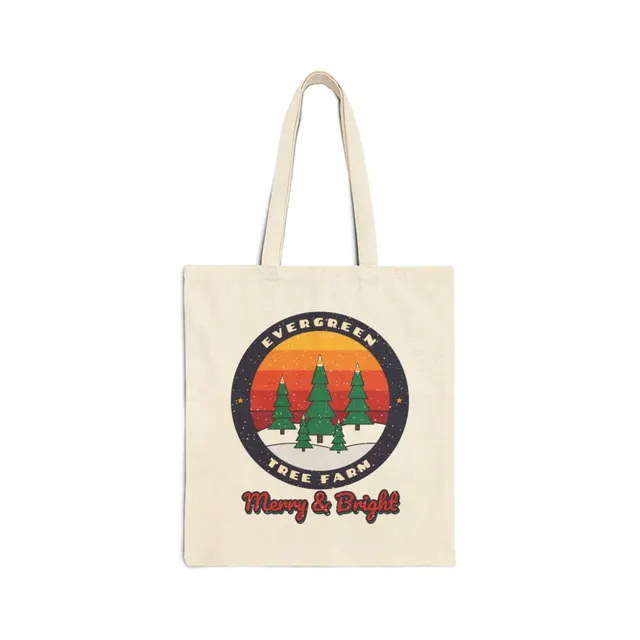 Evergreen Tree Farm Tote Bag