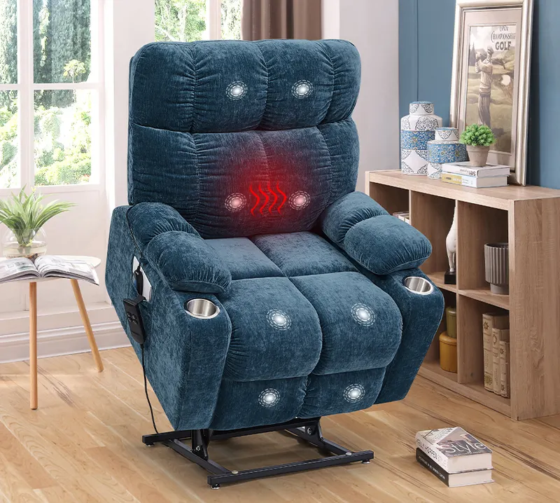 Liyasi Dual OKIN Motor Power Lift Recliner Chair for Elderly