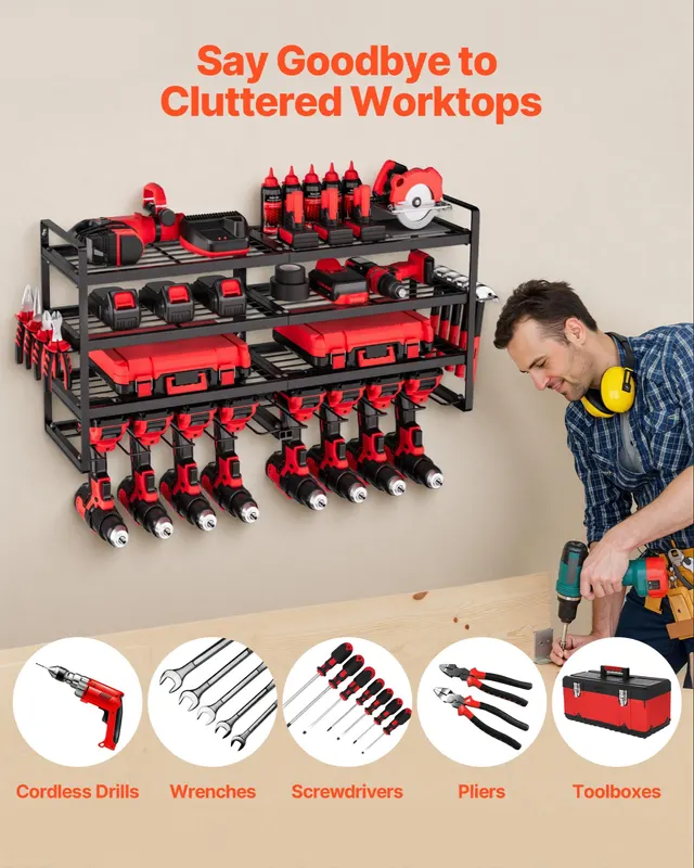 Power Tool Organizer Wall Mount — photo 2