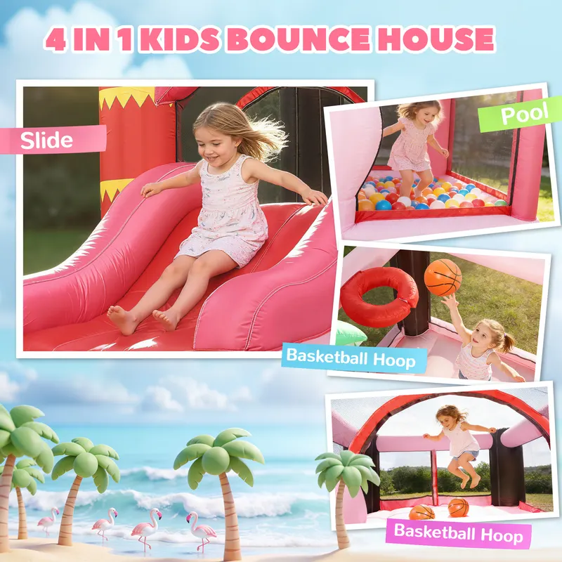 Inflatable Bounce House with Ball Pool — photo 7