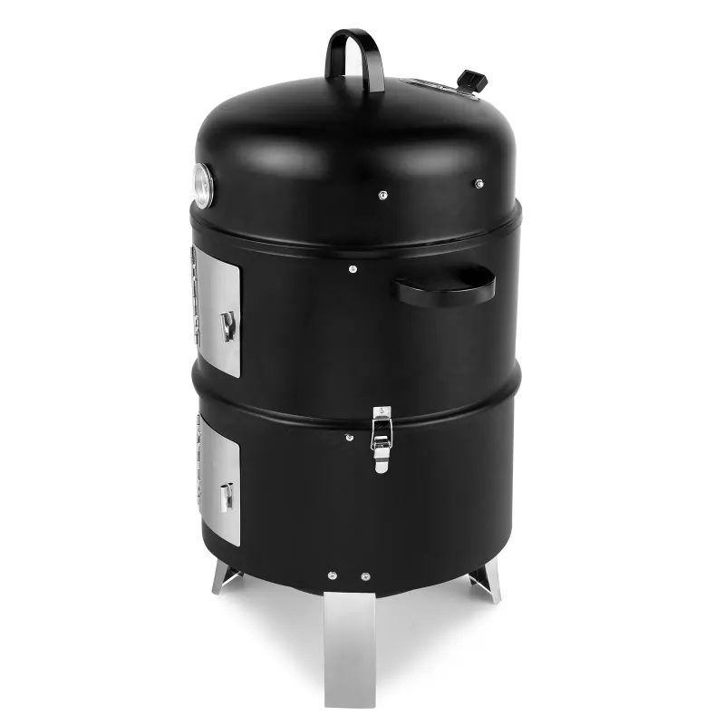 Vertical Steel Charcoal Smoker — photo 5