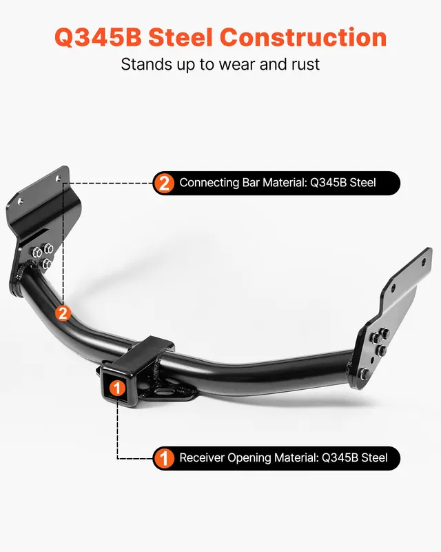 Class 3 Trailer Hitch — 2-Inch Receiver — photo 4