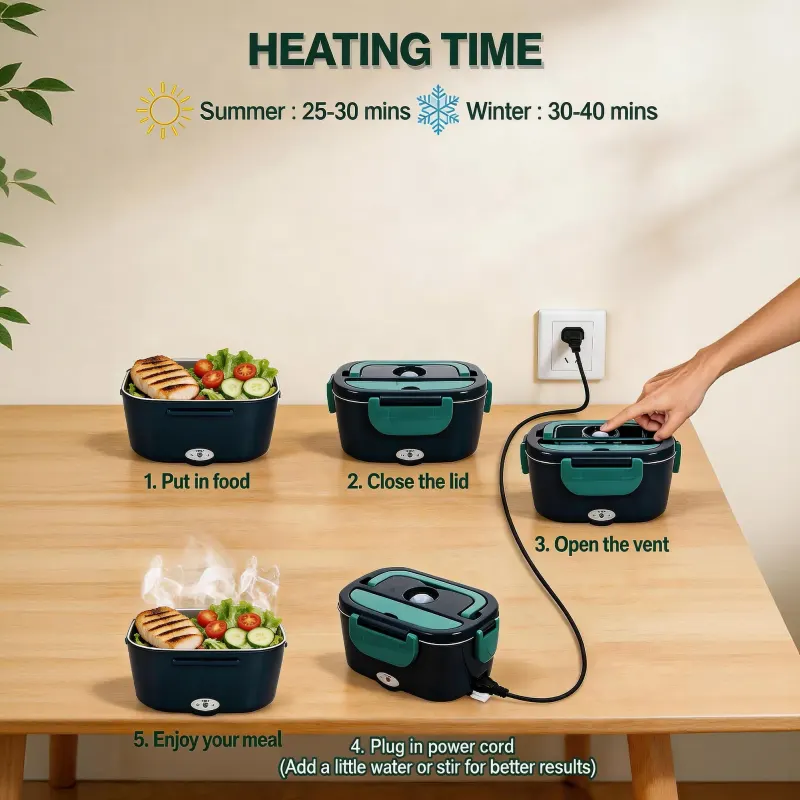 Electric Lunch Box Food Heater — photo 8