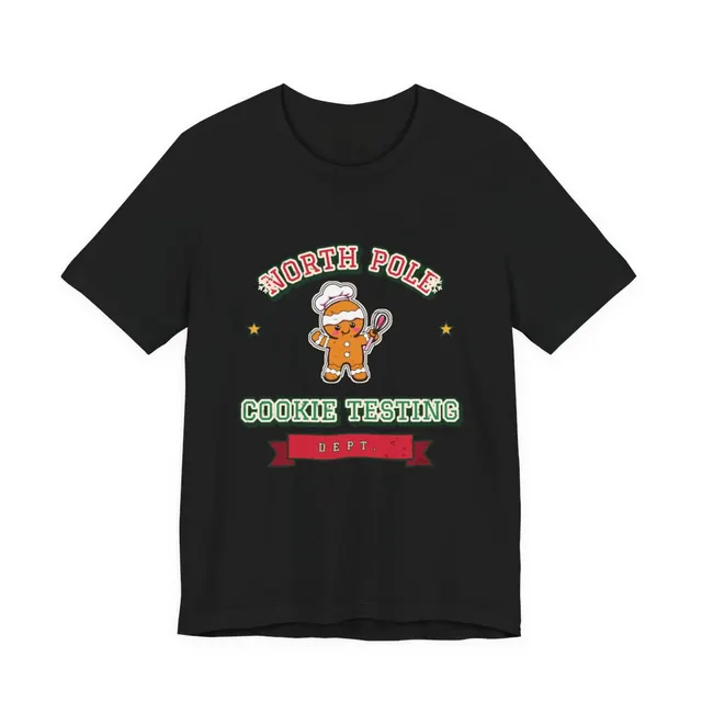 North Pole Cookie Testing Dept. T-Shirt