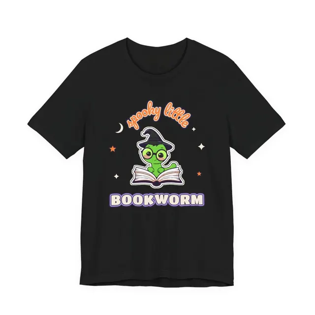 Spooky Little Bookworm T-Shirt