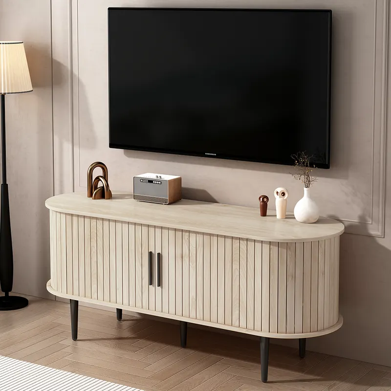 TV Stand — 47 Modern TV Console Table with Storage Compartment