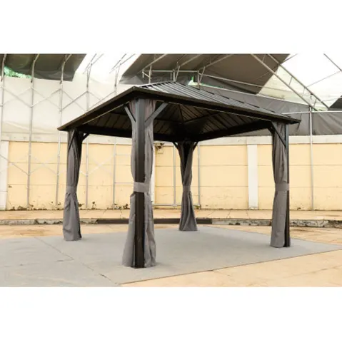 Patic Gazebo β Aluminum Gazebo with Steel Canopy